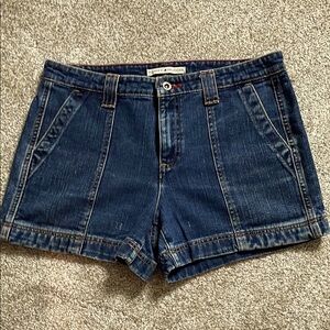 Tommy Hilfiger Women's Dark Blue Jean Shorts